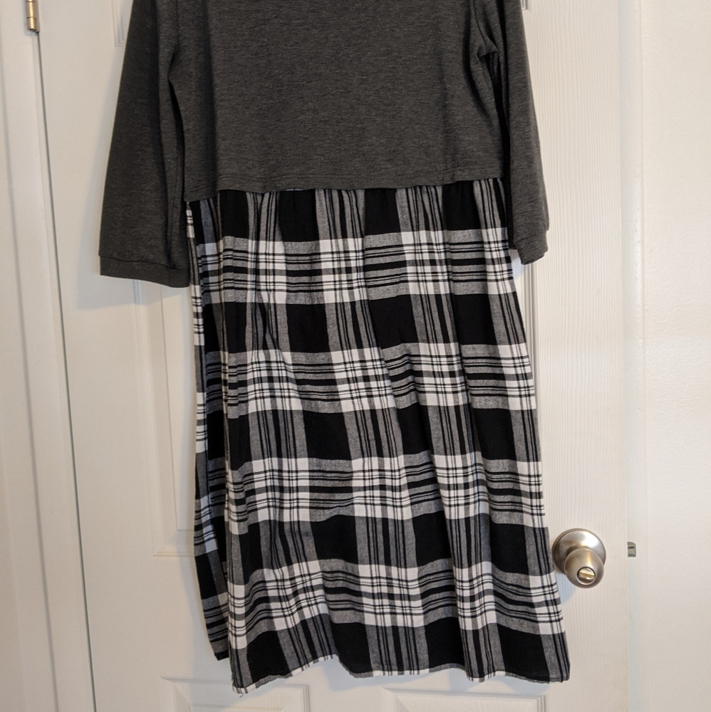 Plaid Dress